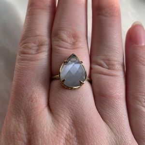 Kendra Scott Daisy ring in slate catseye